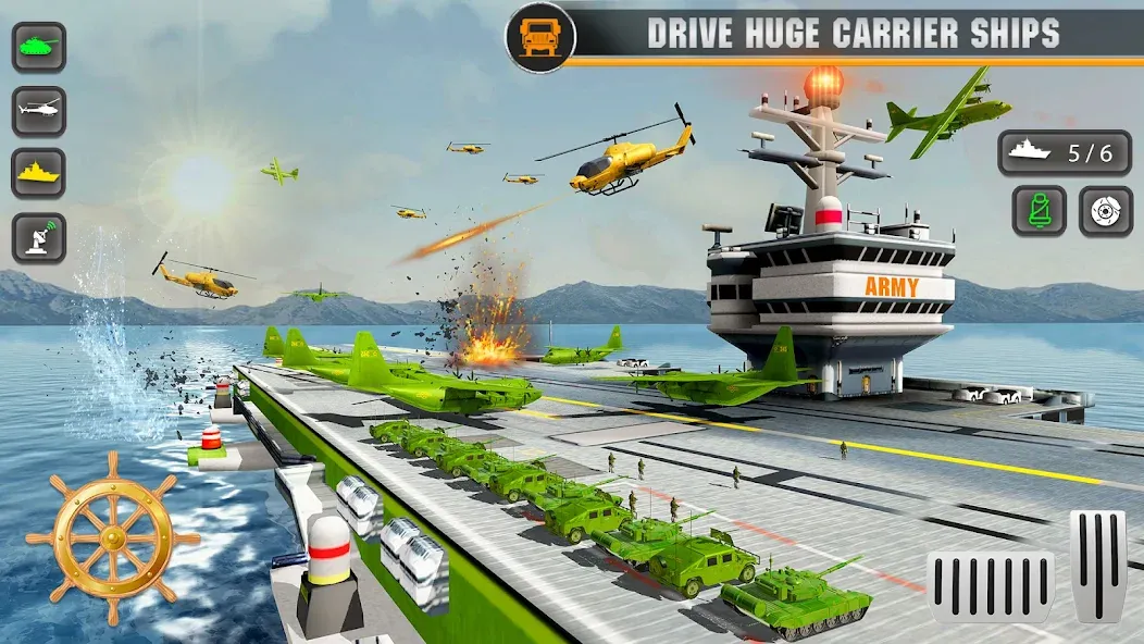 Army Transport Military Games  [МОД Menu] Screenshot 5