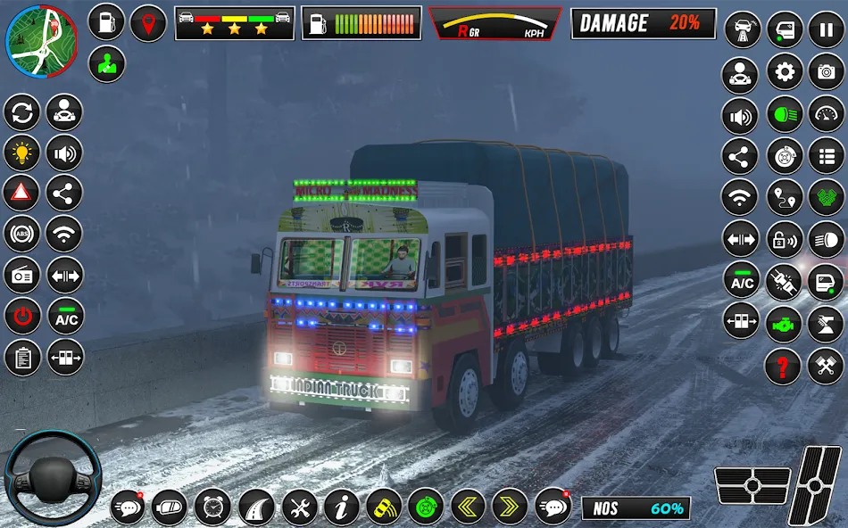 Indian Truck Game 3d Truck sim (Трак Геймс Драйвинг Симулятор)  [МОД Unlimited Money] Screenshot 2