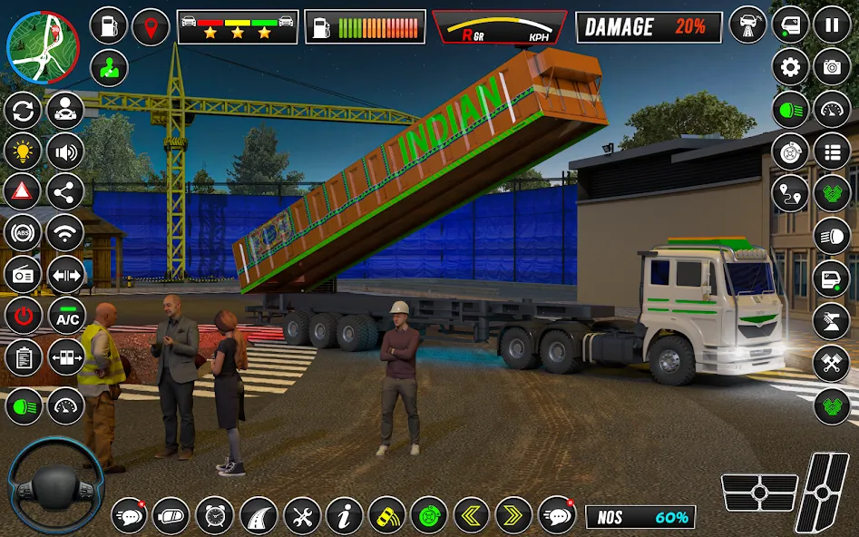 Indian Truck Game 3d Truck sim (Трак Геймс Драйвинг Симулятор)  [МОД Unlimited Money] Screenshot 5