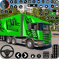 Скачать взломанную Indian Truck Game 3d Truck sim (Трак Геймс Драйвинг Симулятор)  [МОД Unlimited Money] - полная версия apk на Андроид