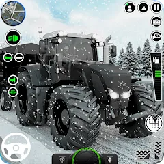 Скачать взломанную Indian Tractor Games Simulator  [МОД Бесконечные монеты] - стабильная версия apk на Андроид