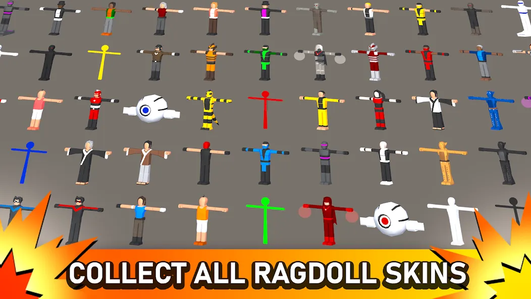 Smashgrounds.io: Ragdoll Arena  [МОД Unlocked] Screenshot 5