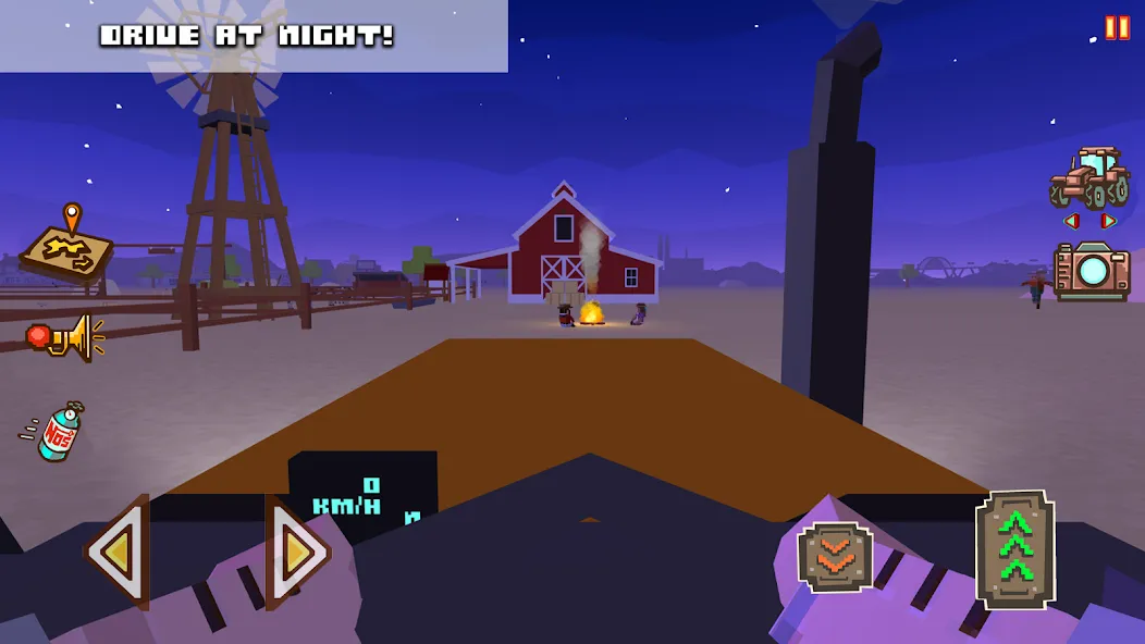 Blocky Farm Racing & Simulator  [МОД Все открыто] Screenshot 5