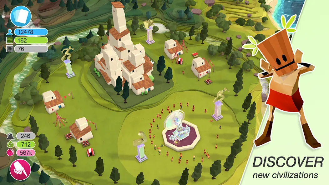 Godus (Годус)  [МОД Menu] Screenshot 4