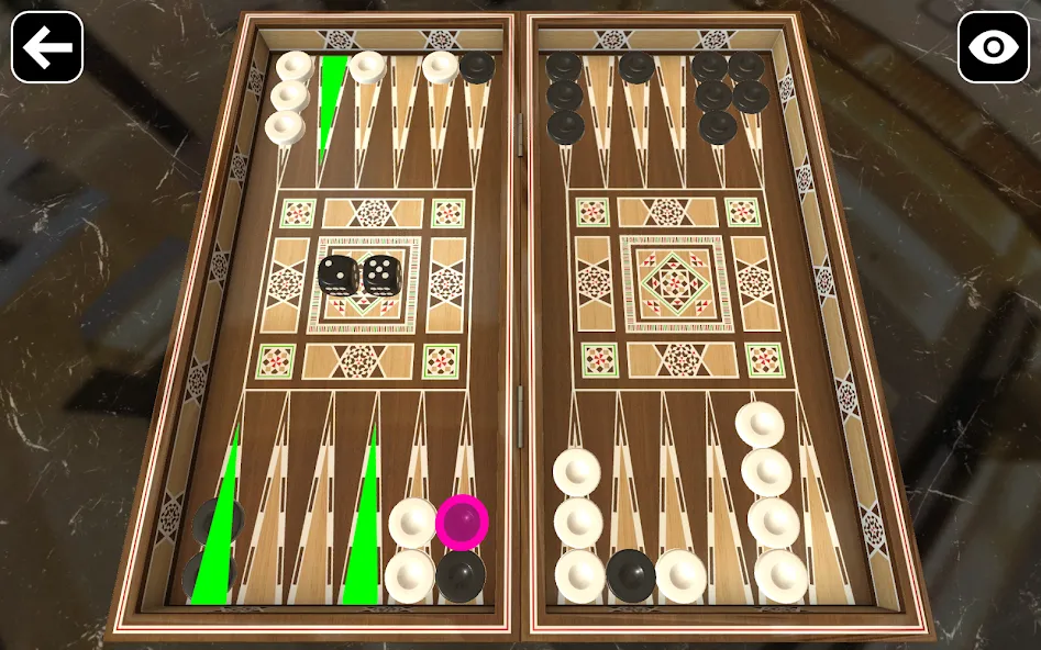 Original Backgammon  [МОД Unlocked] Screenshot 2