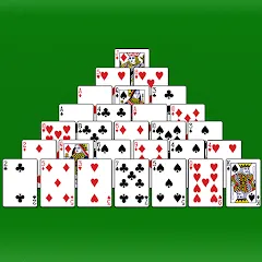 Взломанная Pyramid Solitaire - Card Games (Пирамида Солитер)  [МОД Бесконечные монеты] - полная версия apk на Андроид