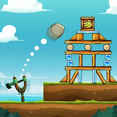 Взломанная Catapult Quest  [МОД Unlocked] - полная версия apk на Андроид