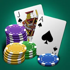 Взлом World Blackjack King  [МОД Unlocked] - последняя версия apk на Андроид