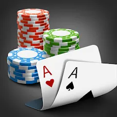 Скачать взлом Texas holdem poker king  [МОД Много монет] - последняя версия apk на Андроид