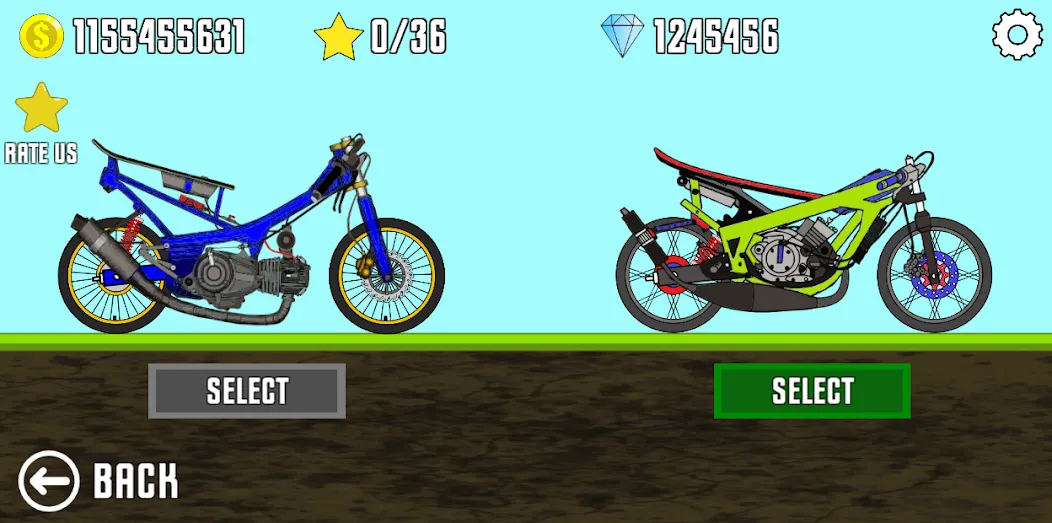 Drag Racing Bike (Драг рейсинг байк)  [МОД Unlimited Money] Screenshot 2