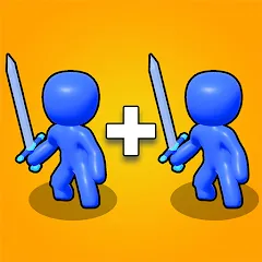 Взлом Merge Weapons: Battle Game (Мердж Вепонс)  [МОД Много денег] - последняя версия apk на Андроид