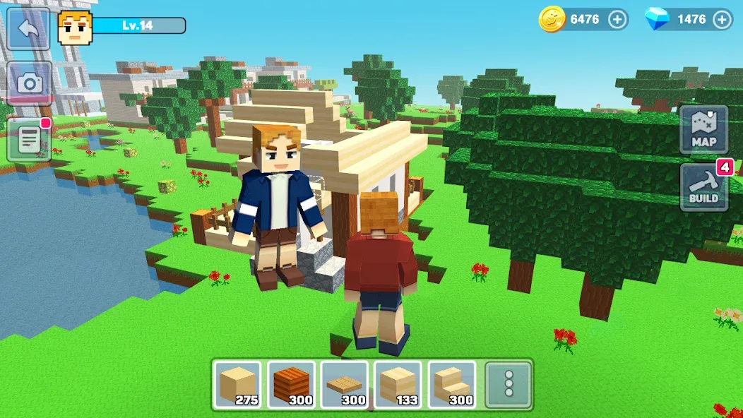 MiniCraft: Blocky Craft 2024 (МиниКрафт)  [МОД Бесконечные монеты] Screenshot 2