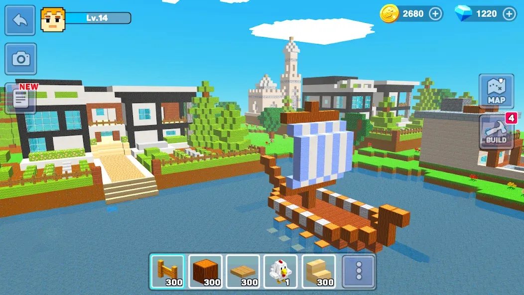 MiniCraft: Blocky Craft 2024 (МиниКрафт)  [МОД Бесконечные монеты] Screenshot 4