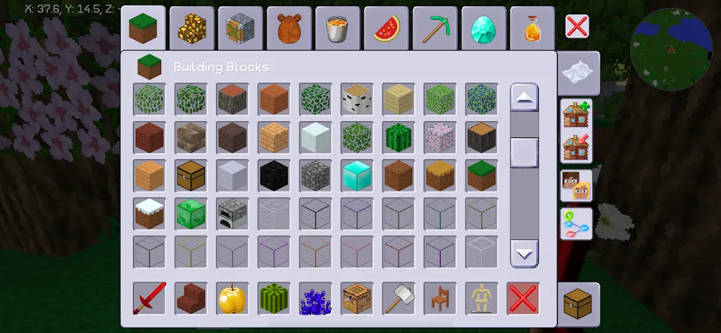 MultiCraft — Build and Mine!  [МОД Бесконечные монеты] Screenshot 4