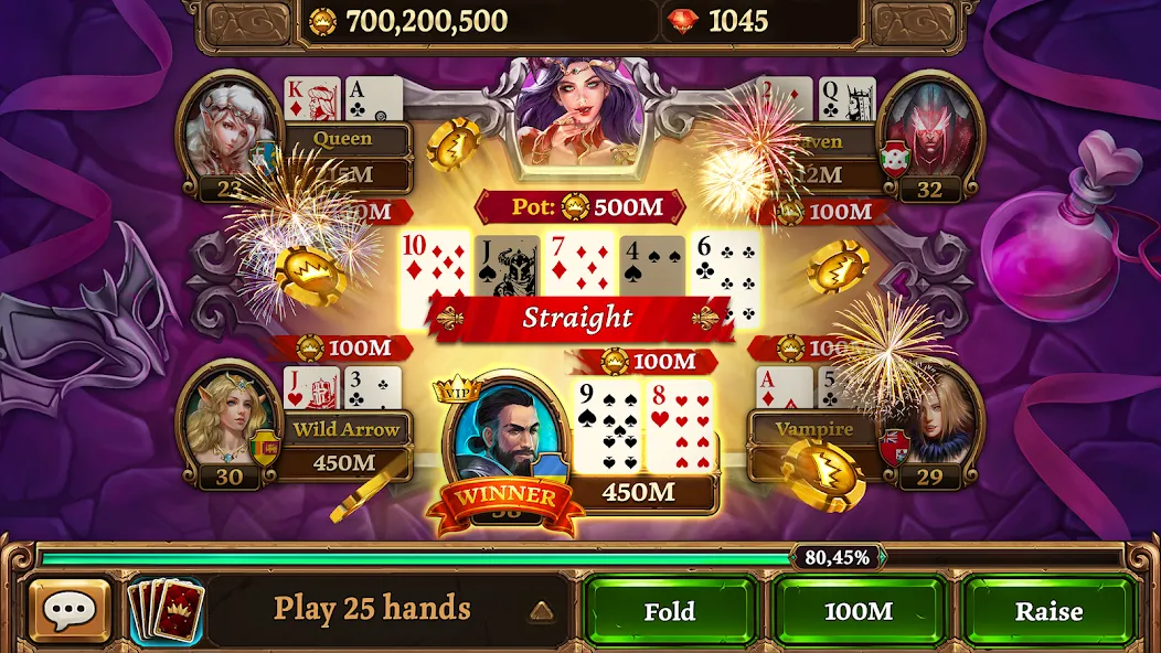 Texas Holdem - Scatter Poker (Тексас Холдем)  [МОД Unlimited Money] Screenshot 5