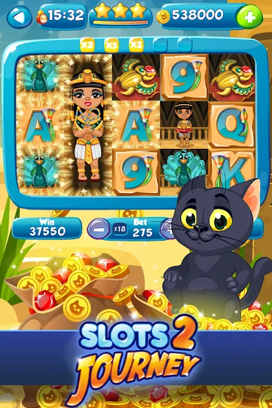 Slots Journey 2: Vegas Casino  [МОД Много денег] Screenshot 1