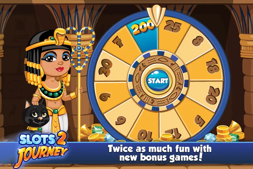 Slots Journey 2: Vegas Casino  [МОД Много денег] Screenshot 5