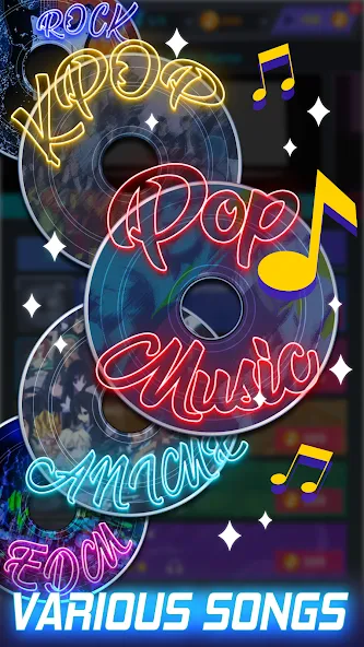 Tap Tap Music-Pop Songs  [МОД Unlimited Money] Screenshot 4