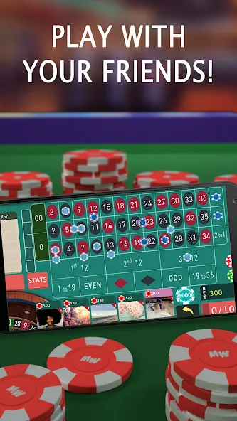 Roulette Royale - Grand Casino (Рулетка Рояль)  [МОД Unlimited Money] Screenshot 1