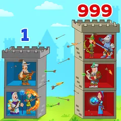 Взлом Hustle Castle: Medieval games (Хастл Кастл)  [МОД Много монет] - последняя версия apk на Андроид