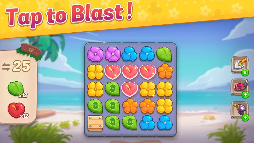 Ohana Island: Blast & Build (Охана Айленд)  [МОД Меню] Screenshot 5