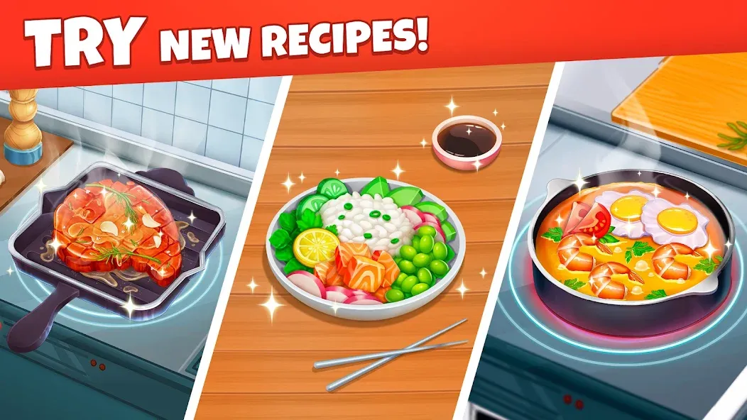 Cooking Diary® Restaurant Game (Кукинг Диари)  [МОД Меню] Screenshot 4