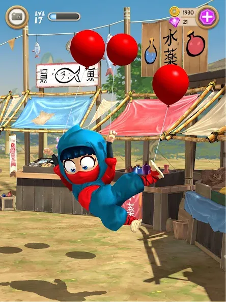 Clumsy Ninja (Кламзи Ниндзя)  [МОД Unlocked] Screenshot 3