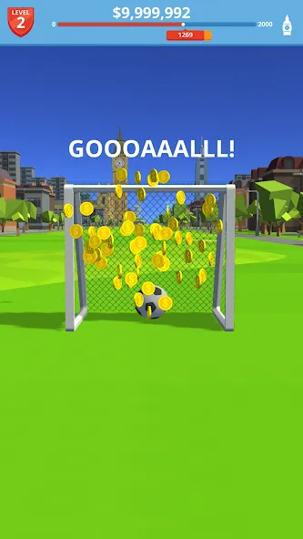 Soccer Kick (Сокер Кик)  [МОД Бесконечные монеты] Screenshot 2