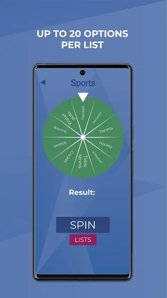 Wheel Spinner - Random Picker  [МОД Все открыто] Screenshot 5