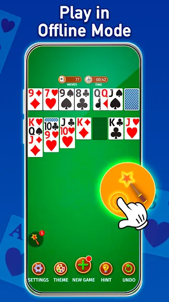 Solitaire: Classic Card Game (Клондайк Солитер)  [МОД Бесконечные деньги] Screenshot 5