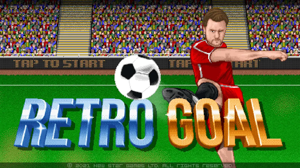 Retro Goal (Ретро Гол)  [МОД Все открыто] Screenshot 1