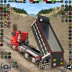 Скачать взломанную Cargo Truck Driving Truck Game (Ойл трек геймс симулятор 3D)  [МОД Mega Pack] - стабильная версия apk на Андроид