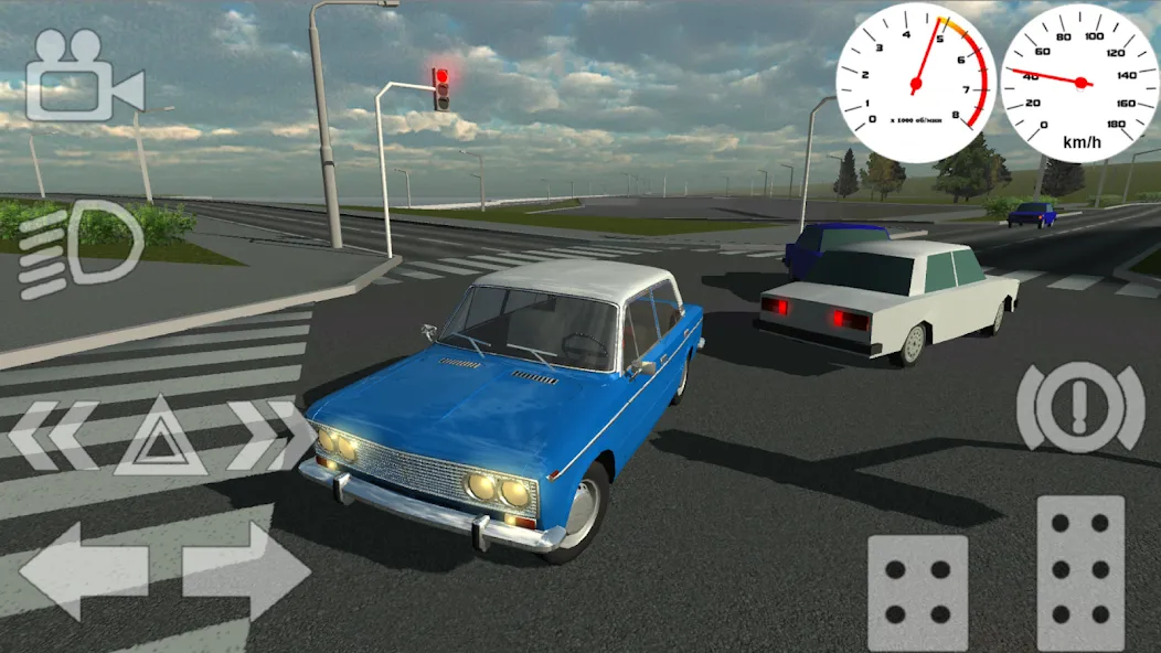 Russian Classic Car Simulator (Русский Классический Автосимулятор)  [МОД Все открыто] Screenshot 4