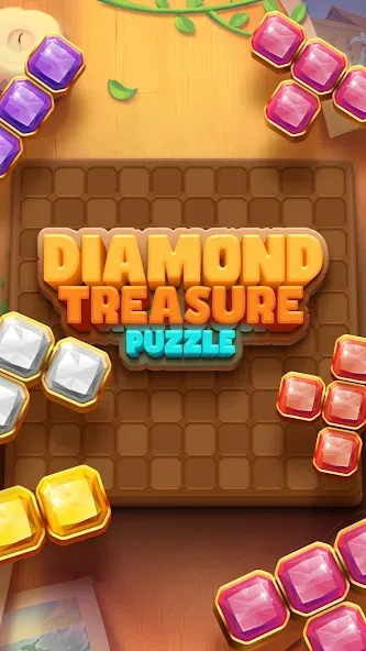 Diamond Treasure Puzzle (Даймонд Треже Пазл)  [МОД Все открыто] Screenshot 1