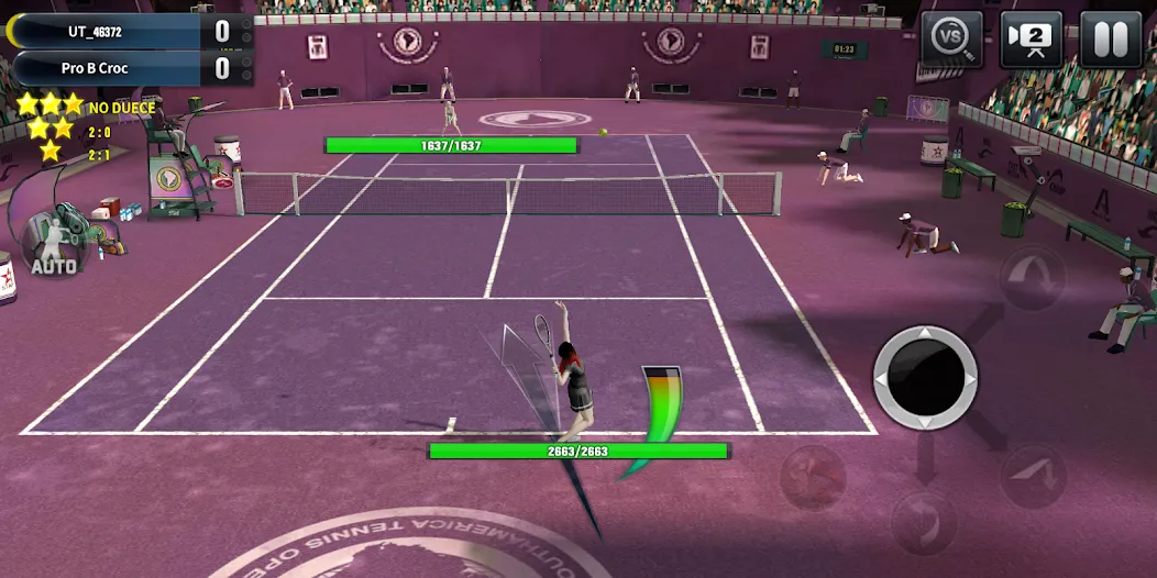 Ultimate Tennis: 3D online spo (Ультимейт Теннис)  [МОД Бесконечные деньги] Screenshot 5