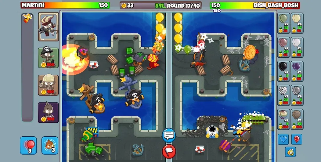 Bloons TD Battles 2 (Блунс ТД Батлс 2)  [МОД Бесконечные монеты] Screenshot 4