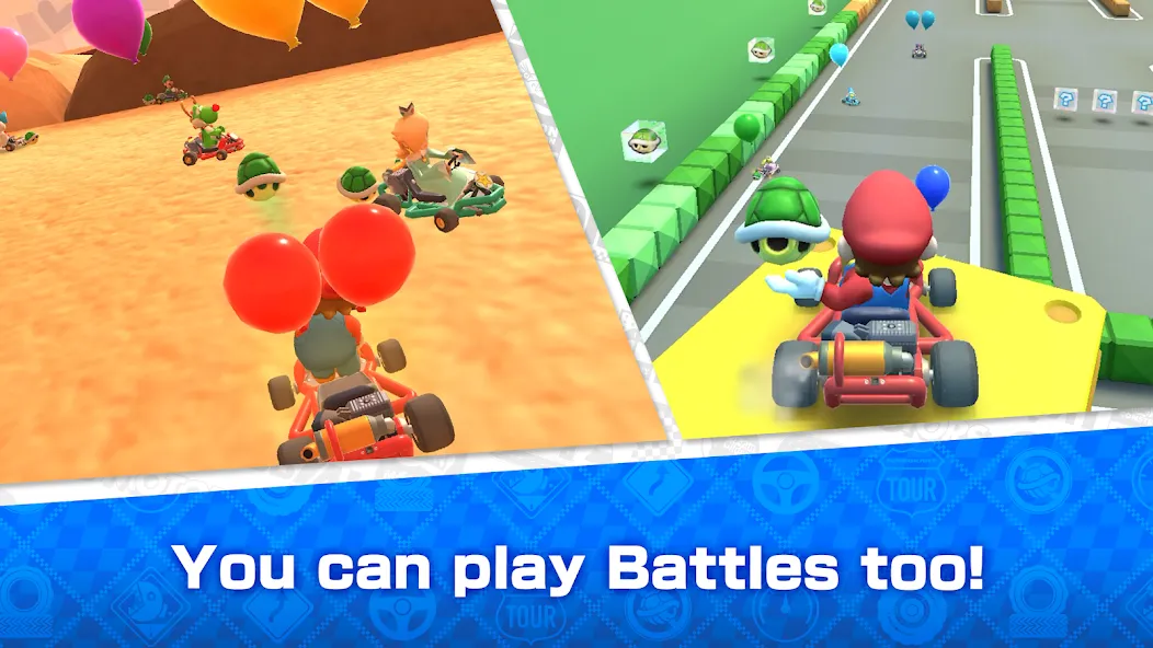 Mario Kart Tour (Марио Карт Тур)  [МОД Бесконечные монеты] Screenshot 1