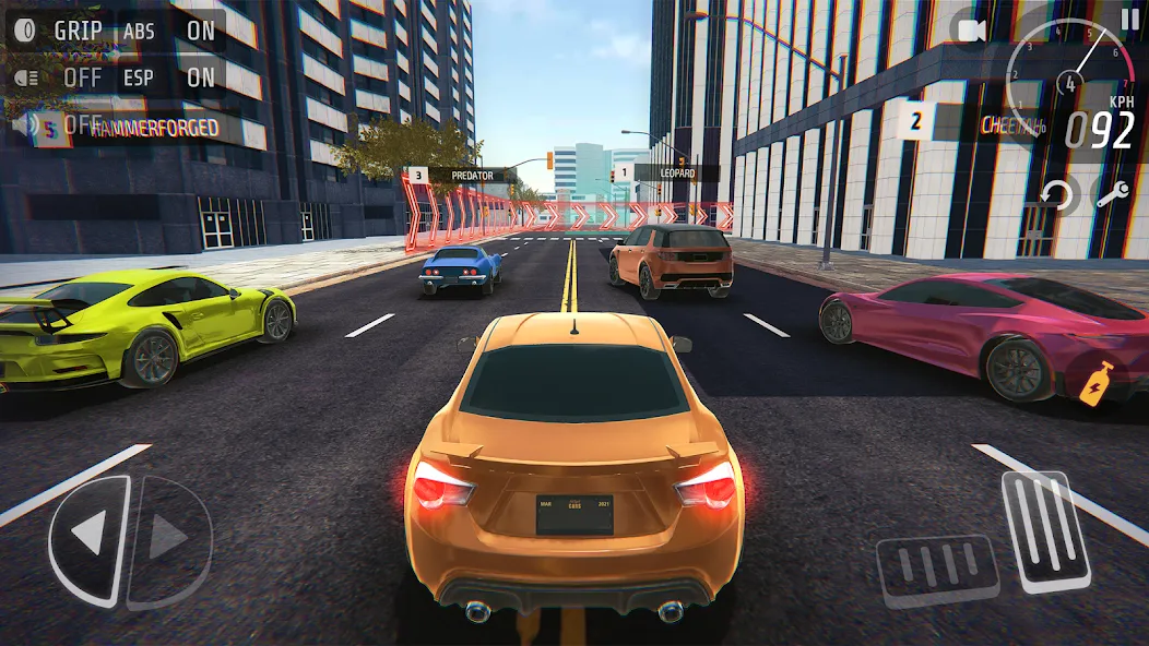 Nitro Speed car racing games (Нитро Спид)  [МОД Unlimited Money] Screenshot 1