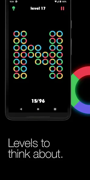 Logic circles. Puzzle game.  [МОД Много денег] Screenshot 3