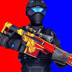 Взлом POLYWAR: 3D FPS online shooter (ПОЛИВАР)  [МОД Бесконечные монеты] - стабильная версия apk на Андроид