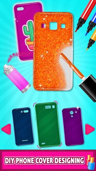 Mobile Phone Case DIY  [МОД Бесконечные монеты] Screenshot 4