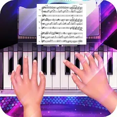 Скачать взломанную Real Piano Teacher  [МОД Много монет] - полная версия apk на Андроид