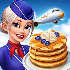 Скачать взлом Airplane Chefs - Cooking Game (Эйрплейн Чефз)  [МОД Бесконечные монеты] - последняя версия apk на Андроид