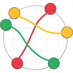 Скачать взлом Same Color: Connect Two Dots (Сейм Колор Дот)  [МОД Много монет] - последняя версия apk на Андроид