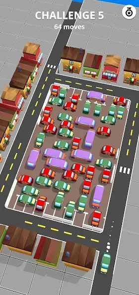 Car Parking Jam 3D: Move it!  [МОД Бесконечные деньги] Screenshot 2