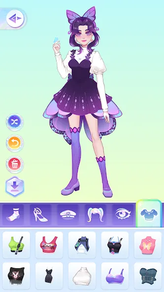 YoYa: Dress Up Fashion Girl (ЙоЯ)  [МОД Бесконечные монеты] Screenshot 5