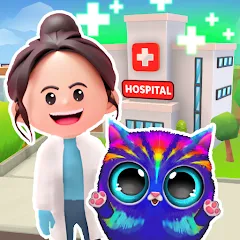 Взлом Cute Animals: Pet Doctor (Мрдж Кьют Энималс)  [МОД Бесконечные монеты] - последняя версия apk на Андроид