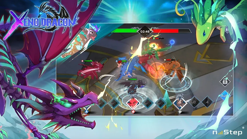 Xeno Dragon (Ксено Драгон)  [МОД Menu] Screenshot 4