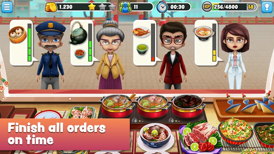 Food Truck Chef™ Cooking Games (Фуд Трак Шеф)  [МОД Бесконечные монеты] Screenshot 2