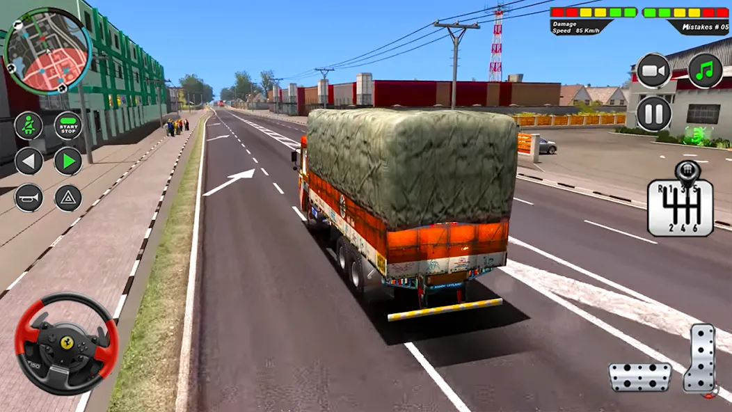 Indian Heavy Truck Delivery 3D  [МОД Меню] Screenshot 2